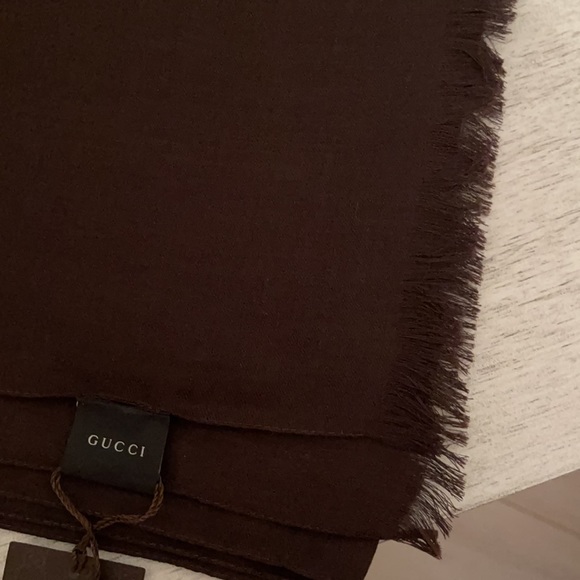 Brown Gucci Scarf - Picture 4 of 4